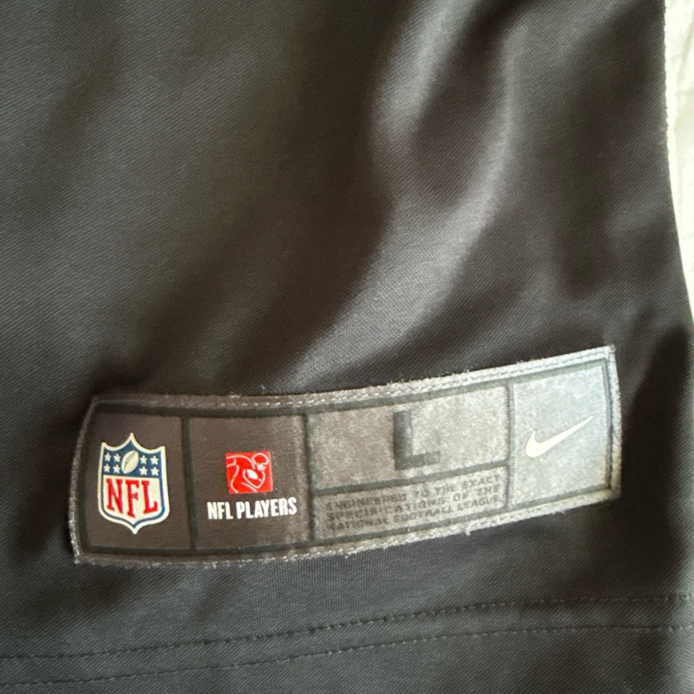 Men’s Nike Devin Bush #55 Pittsburgh Steelers Vapor Lmtd Color Rush Jersey Sz L - Picture 3 of 7
